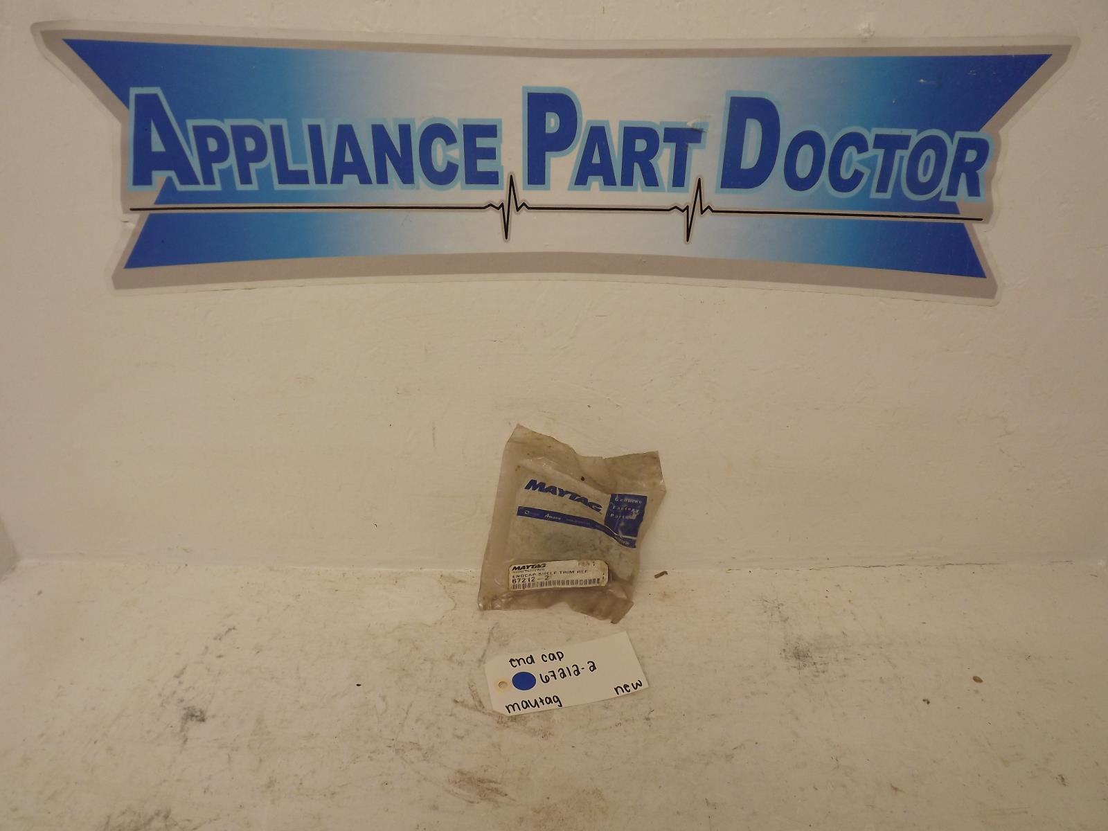 Maytag Refrigerator 67212-2 End Cap New Maytag Refrigerator 67212-2 End Cap New
